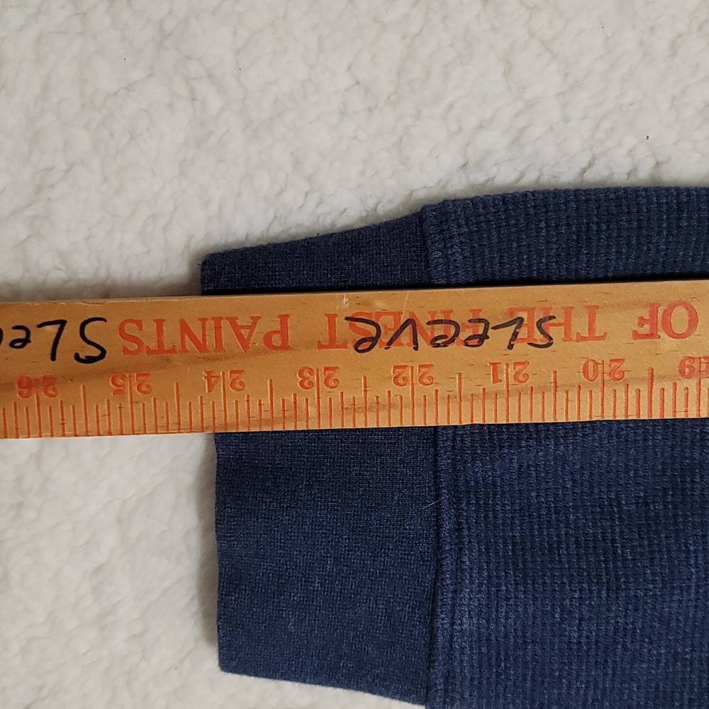 Robert Graham Mens Sweater Sz 2XL Blue 1/4 Zip Up Jacket Classic Fit - Picture 10 of 11